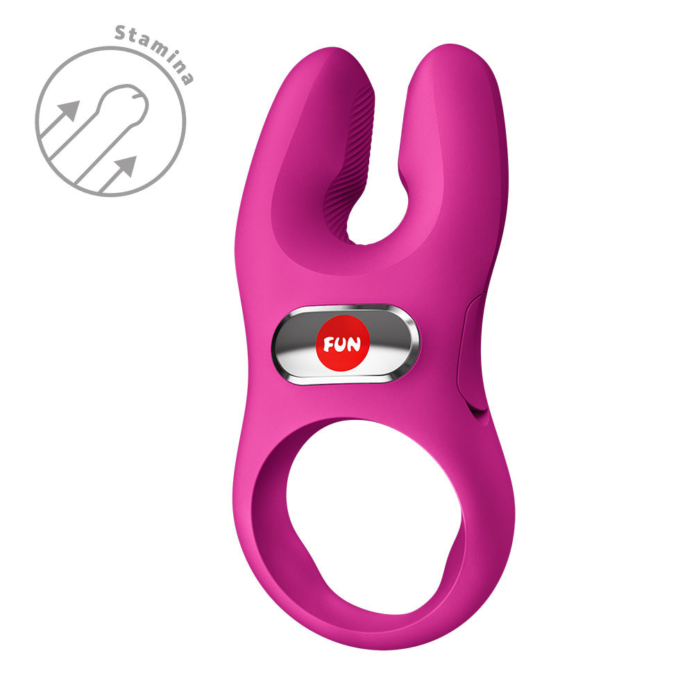 Fun Factory NOS Pro (Magenta) – USB-C Rechargeable Vibrating Cock Ring > Cock Ring > Vibrating - Tophatter Daily Deals
