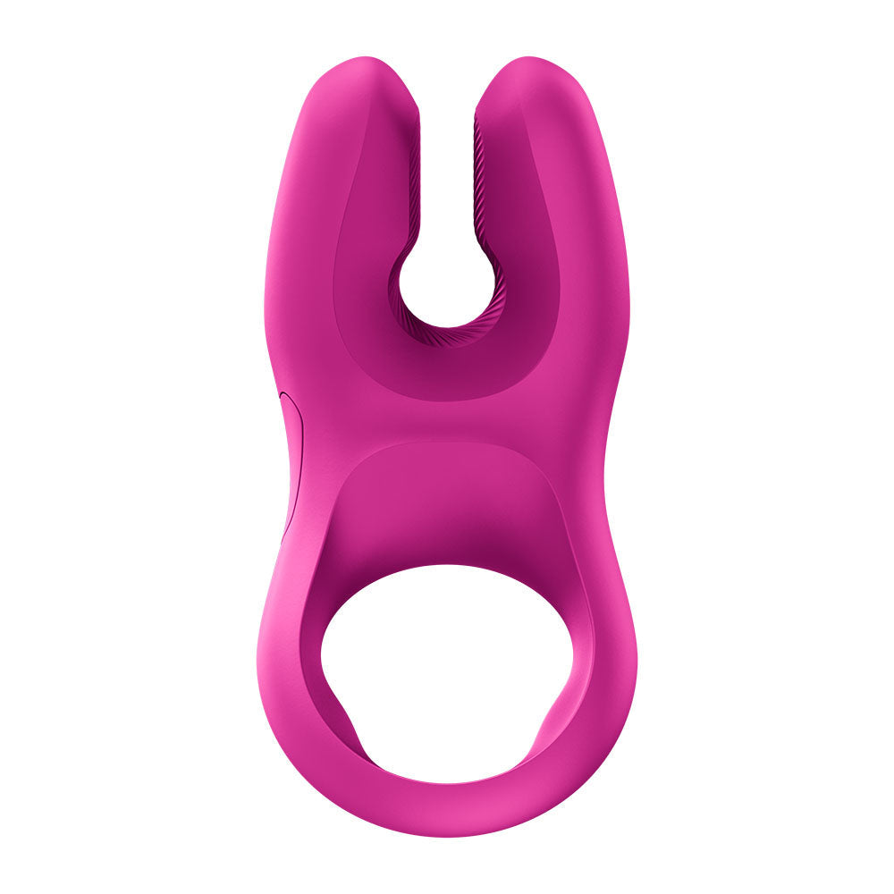 Fun Factory NOS Pro (Magenta) – USB-C Rechargeable Vibrating Cock Ring > Cock Ring > Vibrating - Tophatter Daily Deals