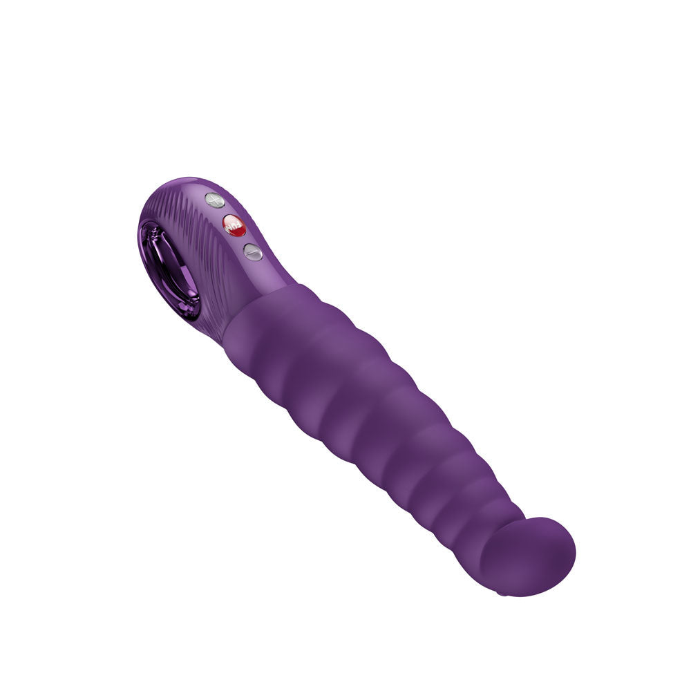 Fun Factory Patchy Paul (Dark Violet) – 23 cm USB-C Rechargeable Vibrator > Vibrators > G-Spot - Tophatter Daily Deals