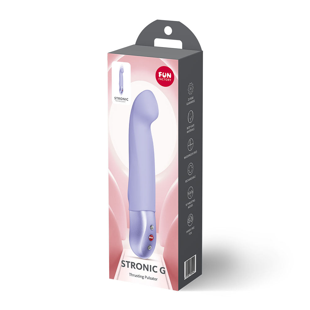 Fun Factory Stronic G – USB-C Rechargeable 20.8 cm Thrusting Vibrator > Vibrators > Standard Vibrators - Tophatter Daily Deals