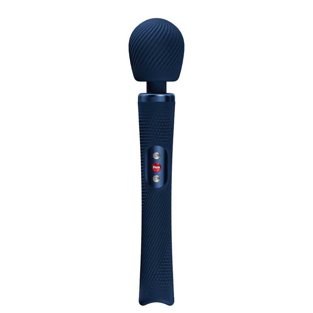 Fun Factory VIM (Nightblue) – USB-C Rechargeable Rumbling Massage Wand > Sex Toys > Massage Wands - Tophatter Daily Deals