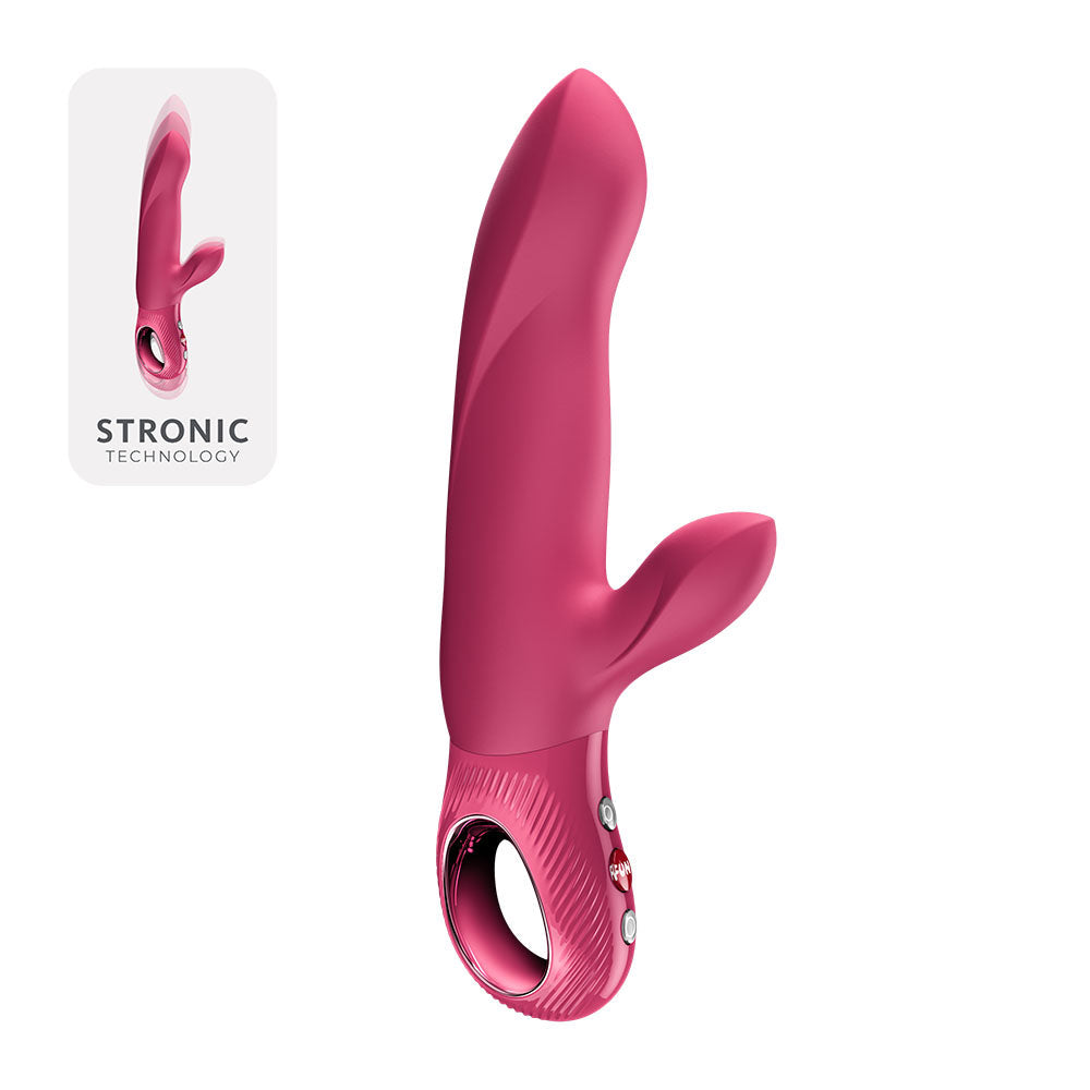 Fun Factory BI STRONIC ARC (Raspberry) – USB-C Rechargeable Thrusting Vibrator > Vibrators > Ladies > Rabbit - Tophatter Daily Deals