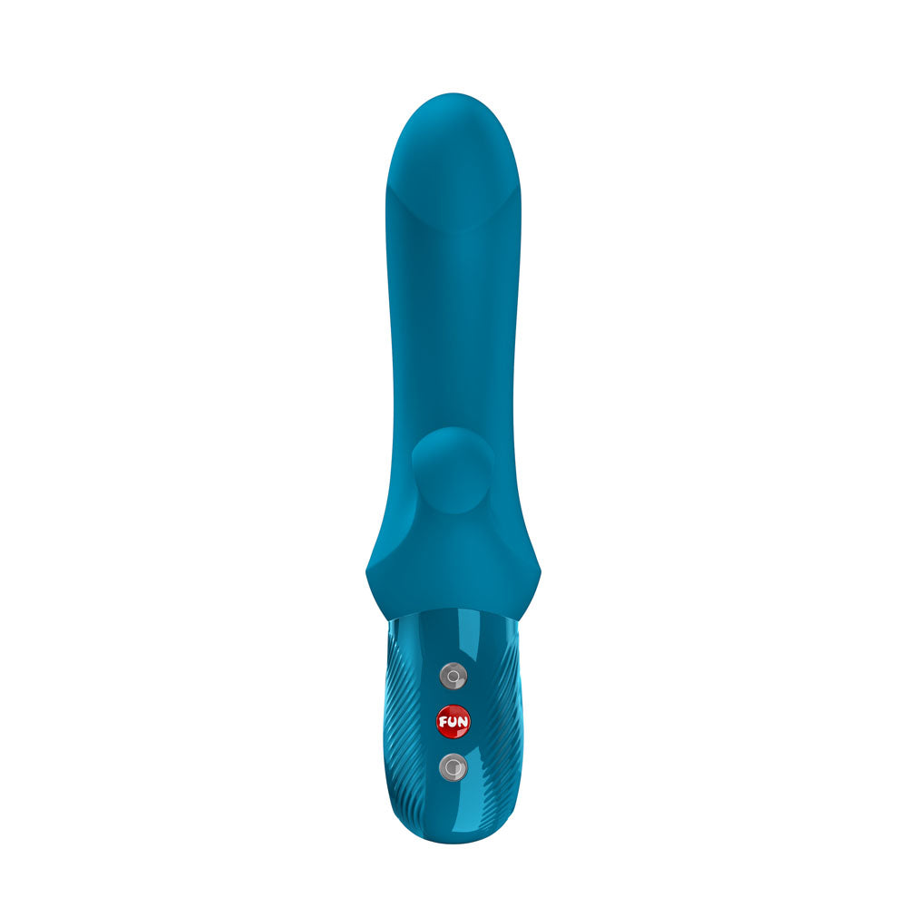 Fun Factory Bi Stronic Curve (Aquamarine) – USB-C Rechargeable Thrusting Vibrator > Vibrators > Ladies > Rabbit - Tophatter Daily Deals