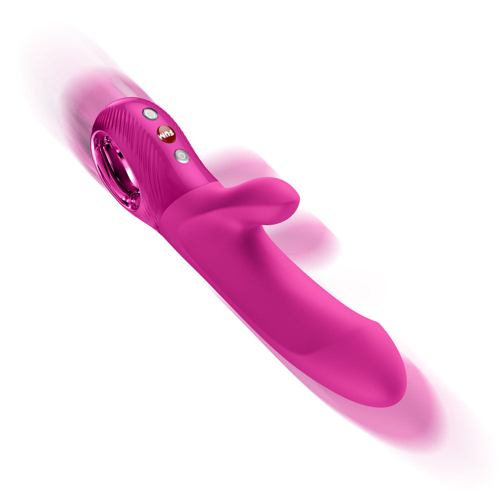 Fun Factory Bi Stronic Embrace (Magenta) – USB-C Rechargeable Thrusting Vibrator > Vibrators > Ladies > Rabbit - Tophatter Daily Deals
