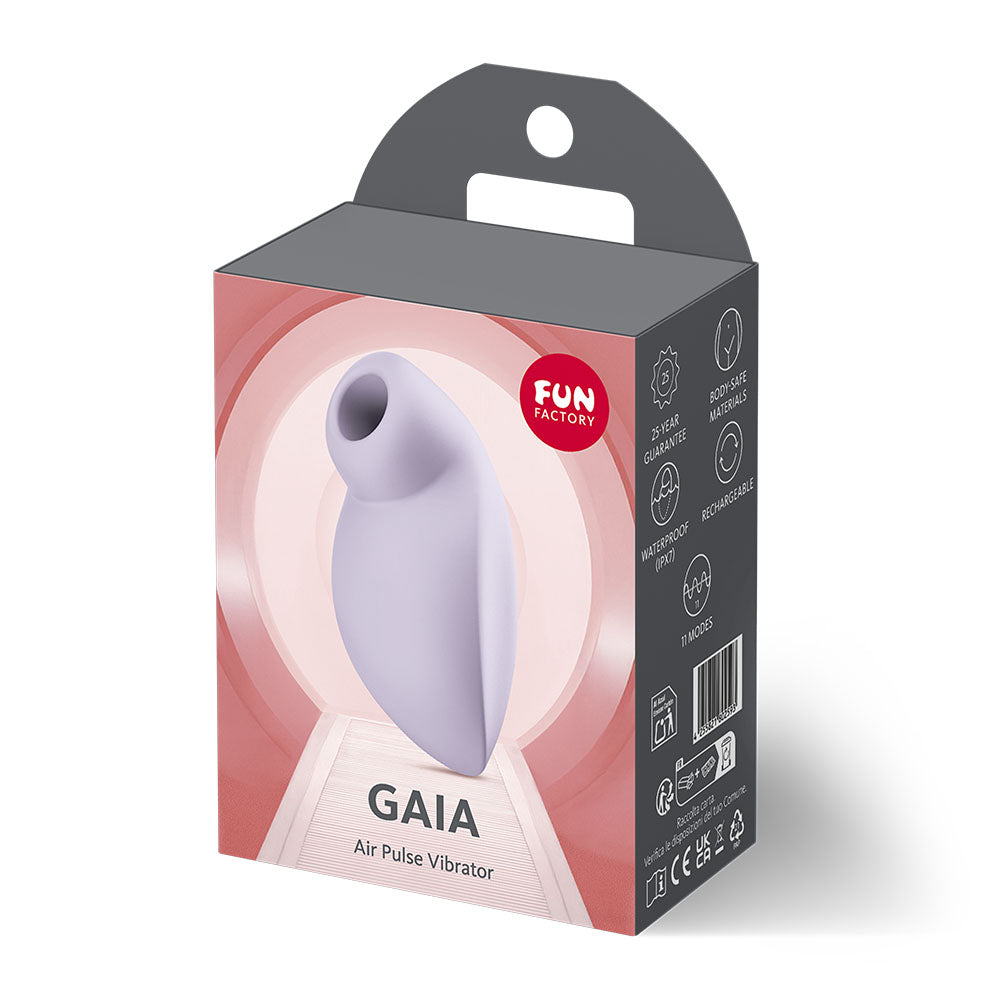 Fun Factory Gaia – USB Rechargeable Air Pulse Stimulator > Sex Toys For Ladies > Air Pulsation - Tophatter Daily Deals