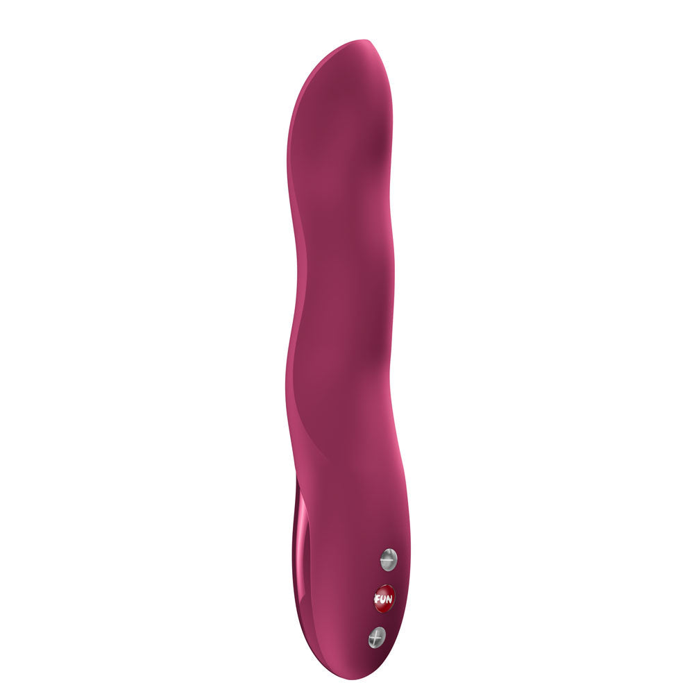 Fun Factory Stronic Wave (Wine) – USB-C Rechargeable Thrusting Vibrator > Vibrators > Standard Vibrators - Tophatter Daily Deals