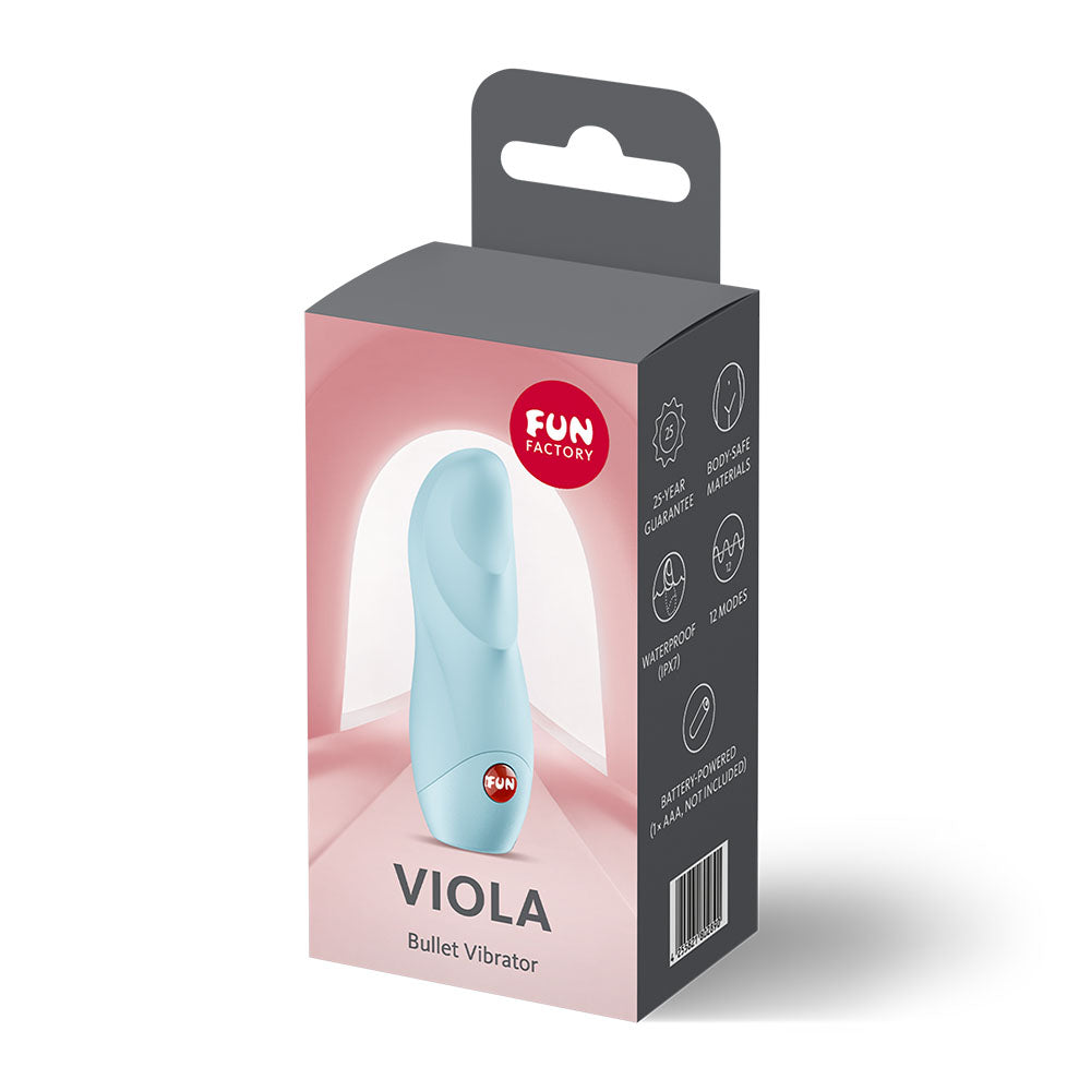 Fun Factory Viola Ice – Compact Vibrating Bullet Vibrator > Vibrators > Mini Vibrators - Tophatter Daily Deals