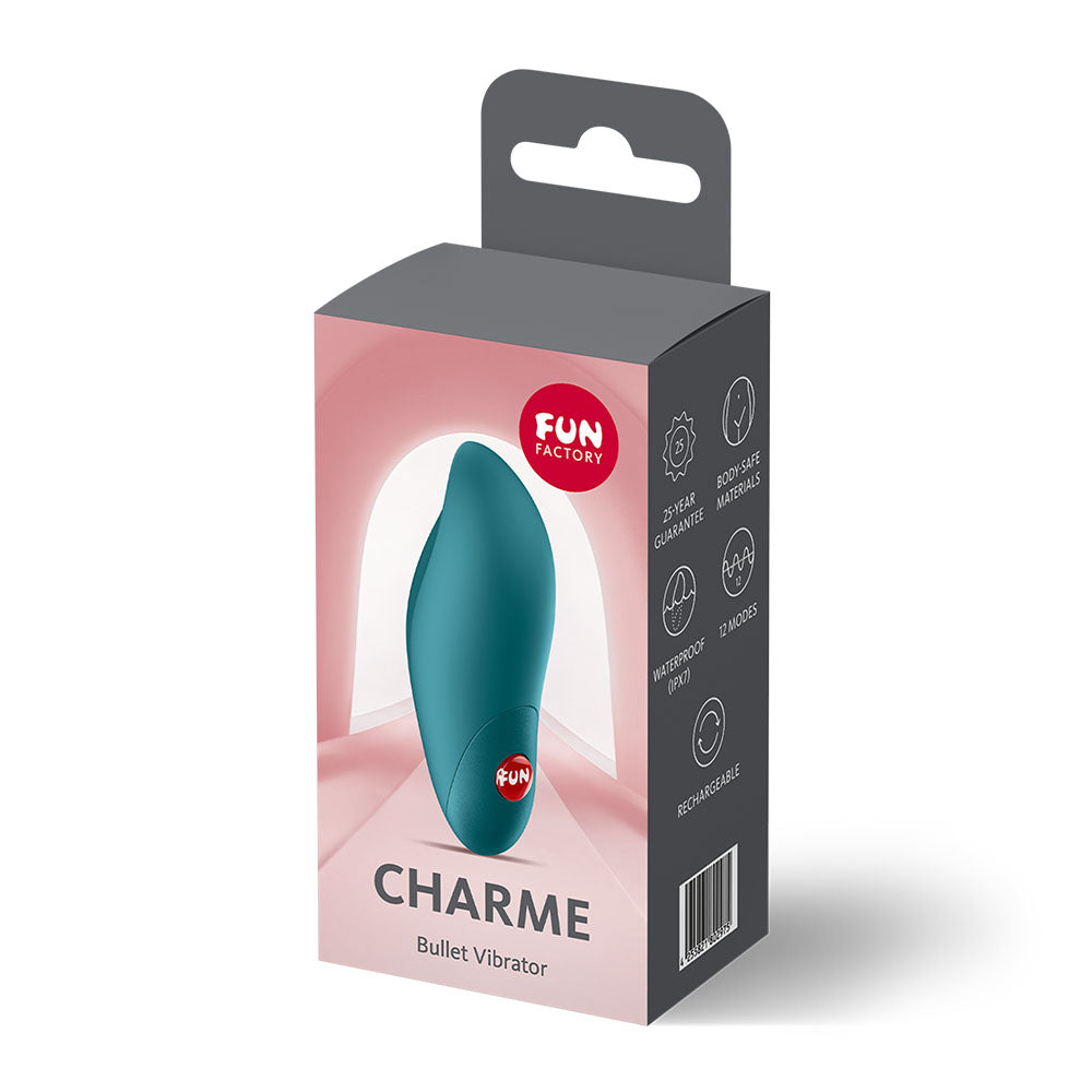 Fun Factory Charme – USB-C Rechargeable Silicone Clitoral Stimulator > Sex Toys For Ladies > Clitoral Vibrators and Stimulators - Tophatter Daily Deals