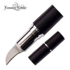 Lipstick Hidden Knife Black 2.75" Concealed 1" Blade Self Defense - Tophatter's Army Products & Self Defense Collectible Weapons - Tophatter Daily Deals