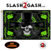 Hot Leathers Madder Hatter Flag 3 x 5 w/ Metal Grom LIMITED EDITION Flag - Tophatter Daily Deals