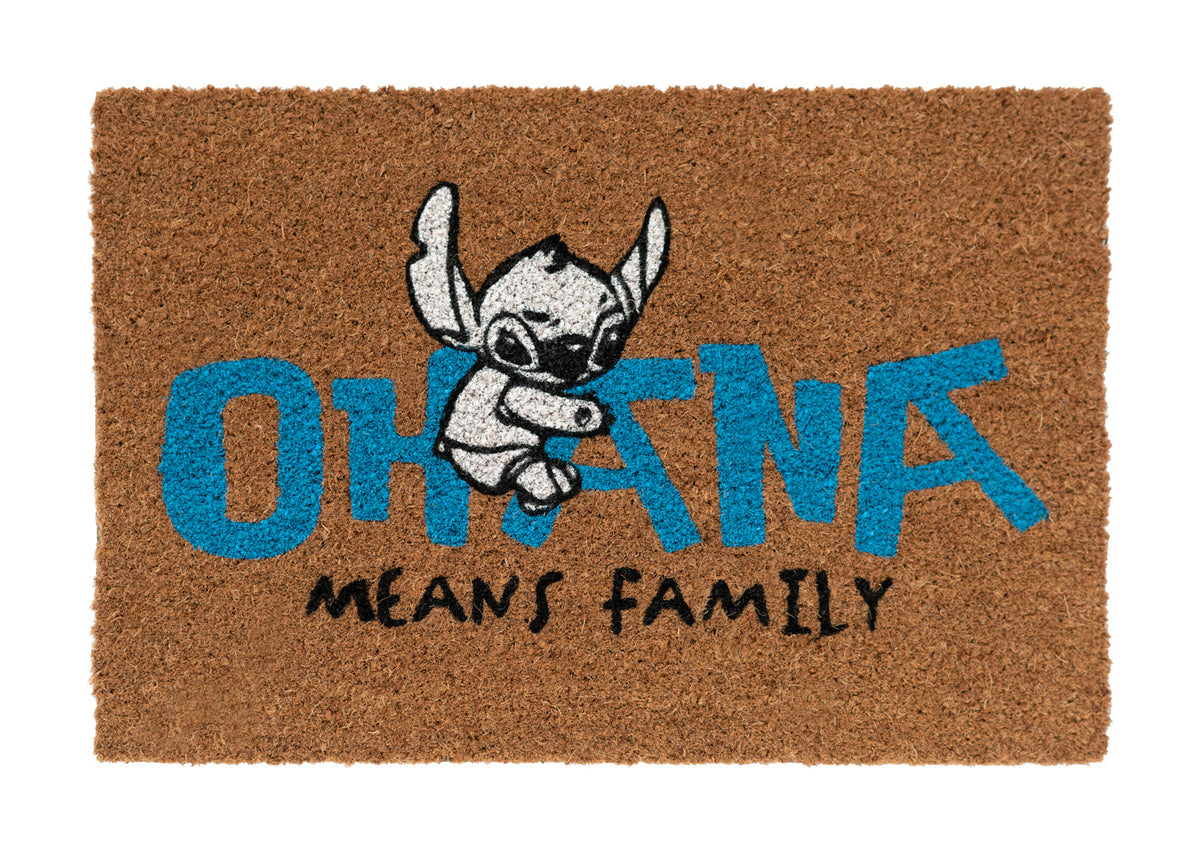 DISNEY STITCH OHANA DOOR MAT Collectible Merchandise - Tophatter Daily Deals