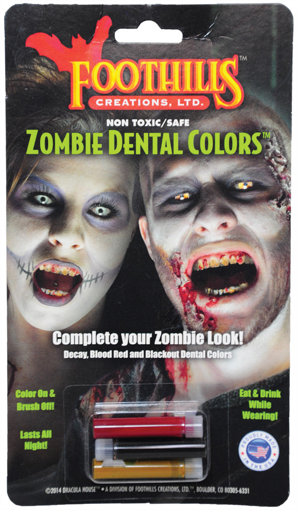 Zombie Dental Color Zombie Halloween Costumes - Tophatter Daily Deals
