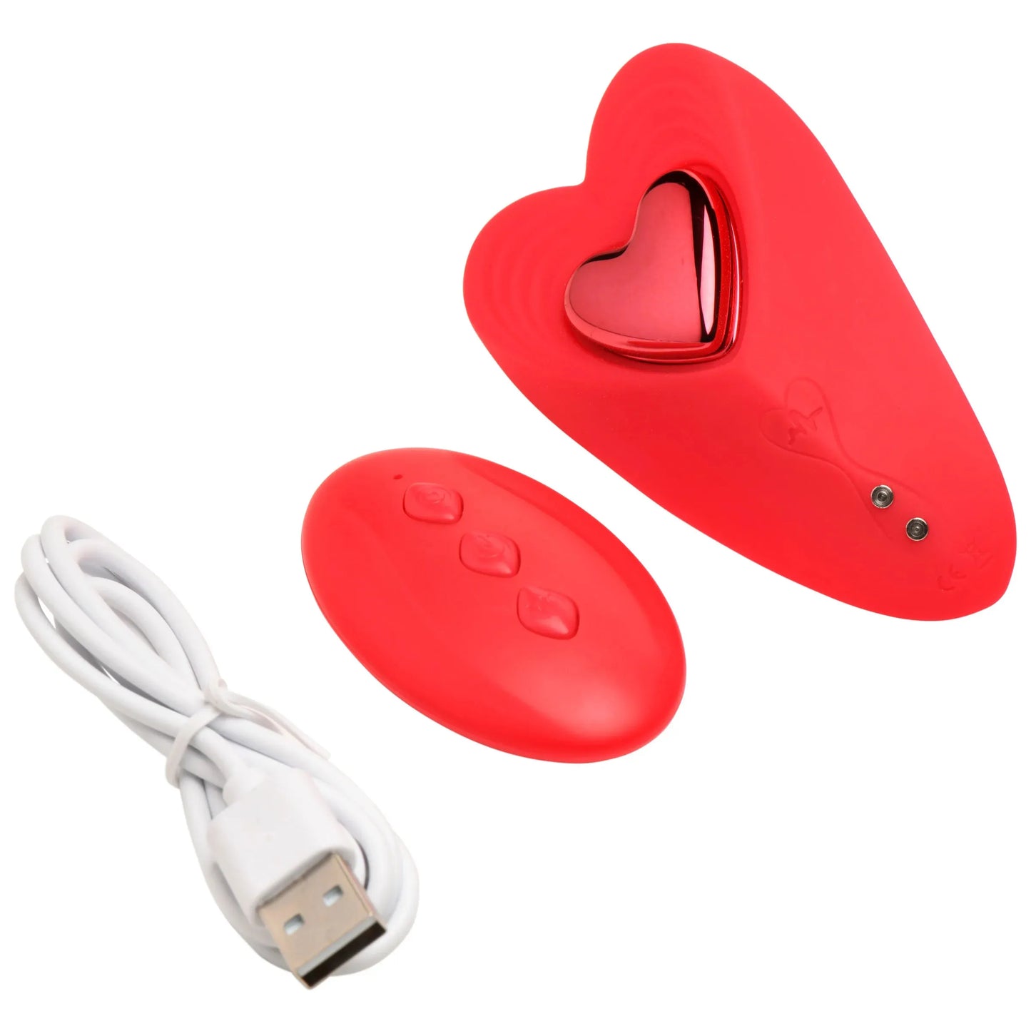 Love Connection Silicone Panty Vibe (Red) – Remote-Controlled Panty Vibrator > Sex Toys For Ladies > Panty Vibes - Tophatter Daily Deals