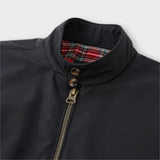 Lightweight Mens Bomber Jacket - Stand Collar, Plaid Lining - Tophatter Daily Deals