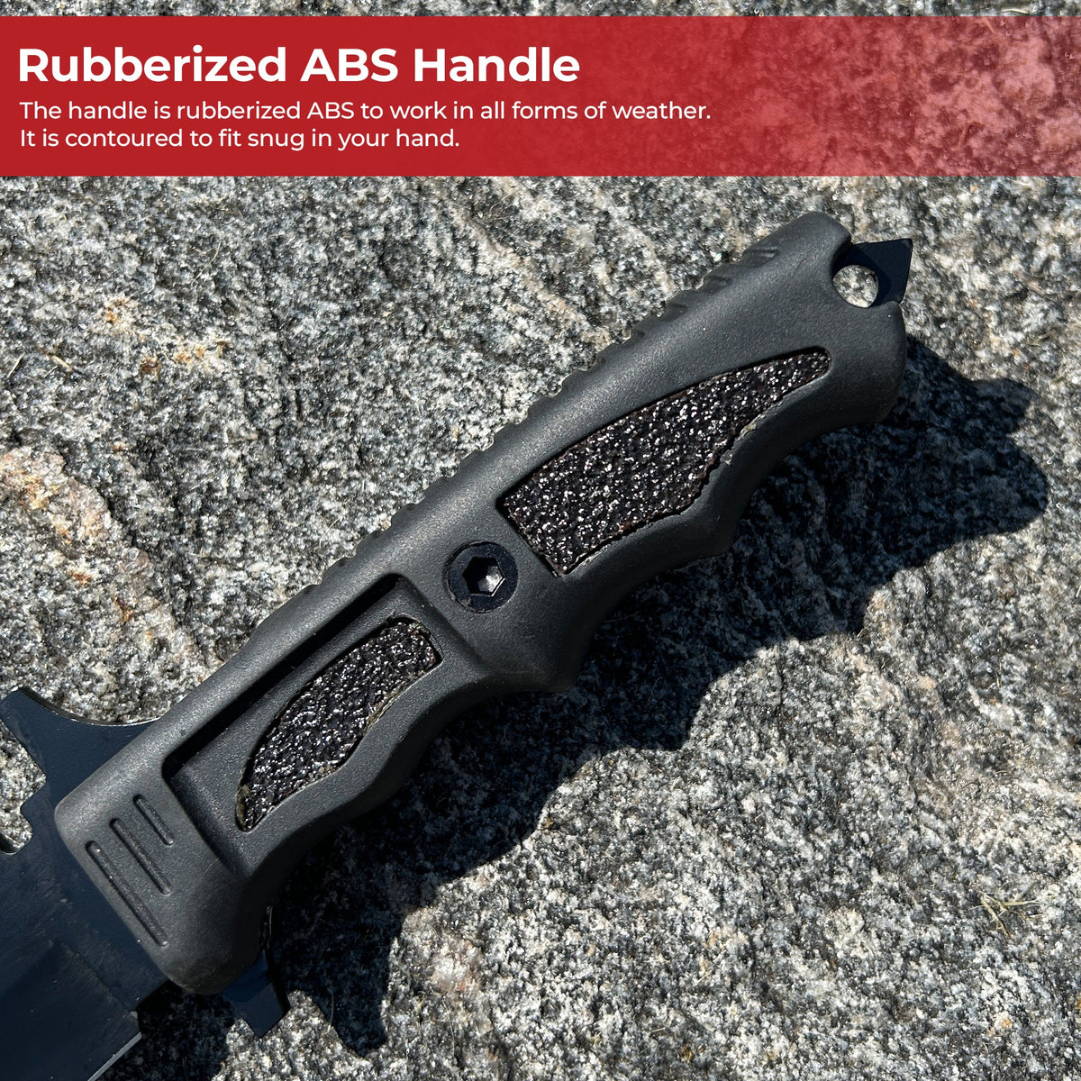 Fixed Deadly Reinforcements Blackout Knife knives - Tophatter Daily Deals