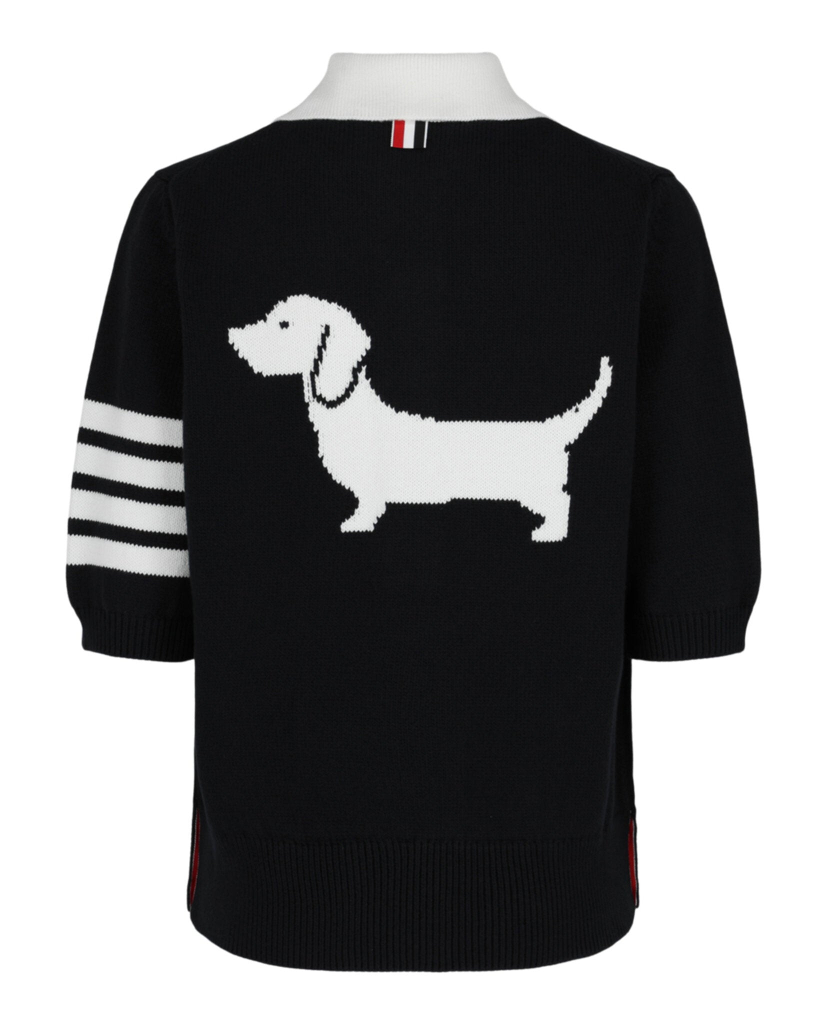 Thom Browne Cotton 4-Bar Hector Polo Polos - Tophatter Daily Deals