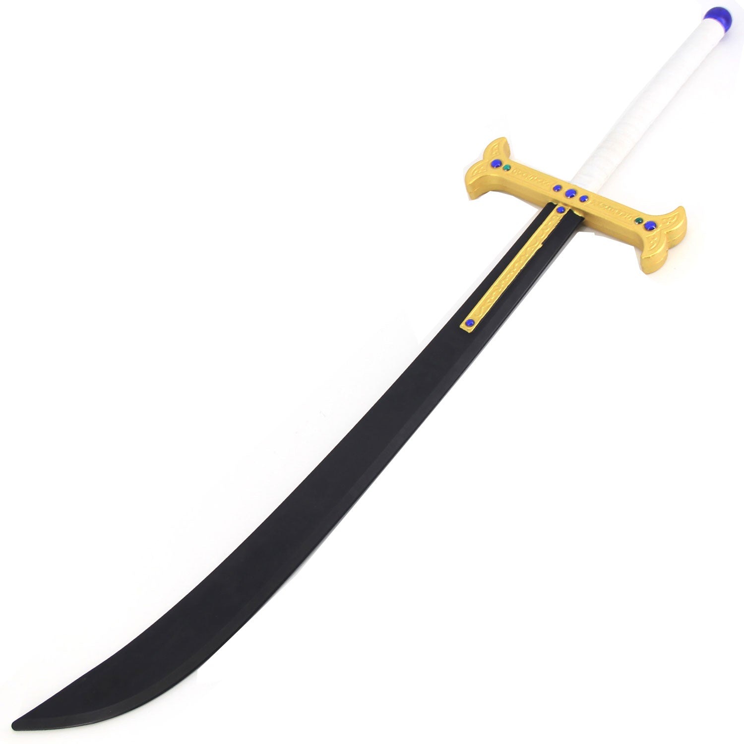 Dracule Mihawk's Yoru Greatsword High Density Foam Cosplay Prop - Tophatter's Guns'N'Weapons Store - FREE SHIPPING Collectible Weapons - Tophatter Daily Deals