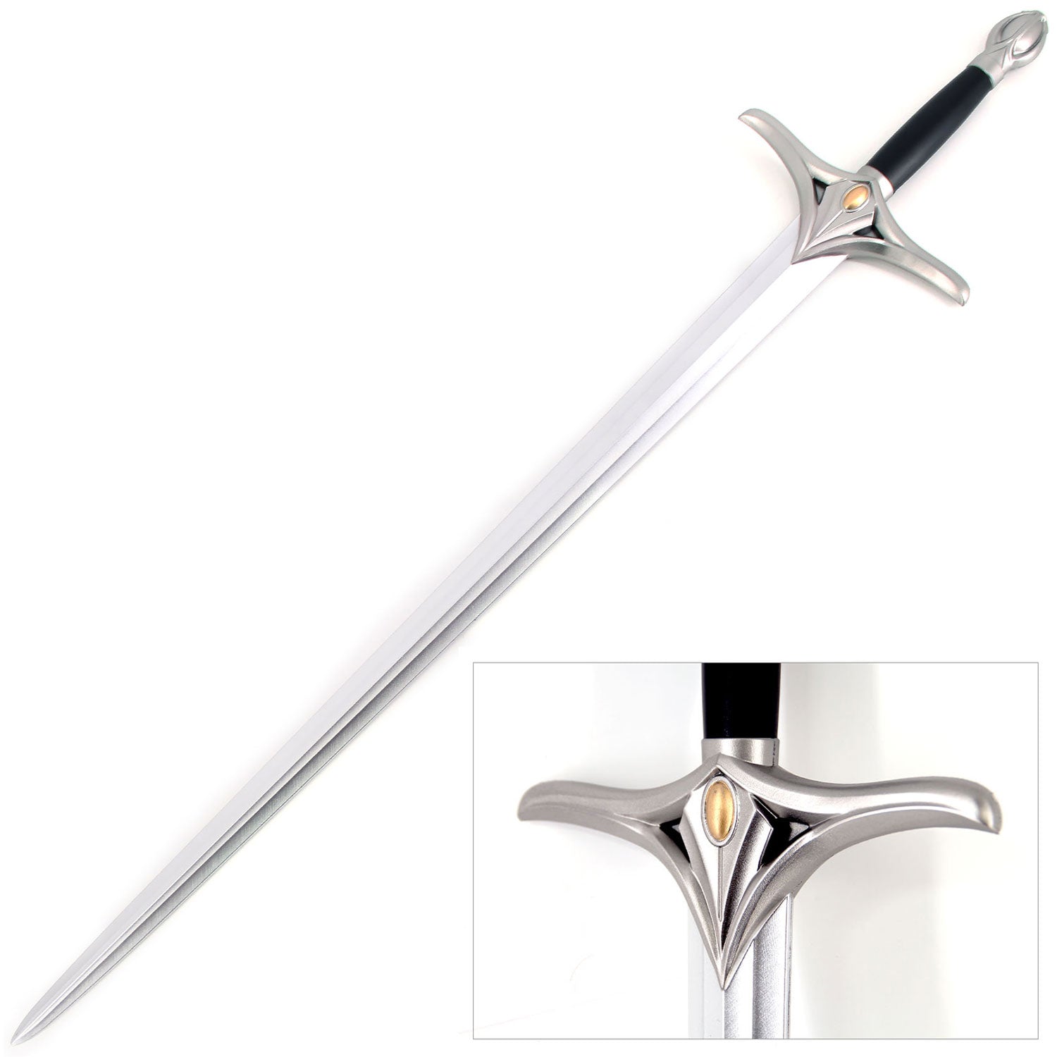 Galadriel Sword Power Ring Sword High Density Foam Cosplay Prop - Tophatter's Guns'N'Weapons Store Collectible Weapons - Tophatter Daily Deals