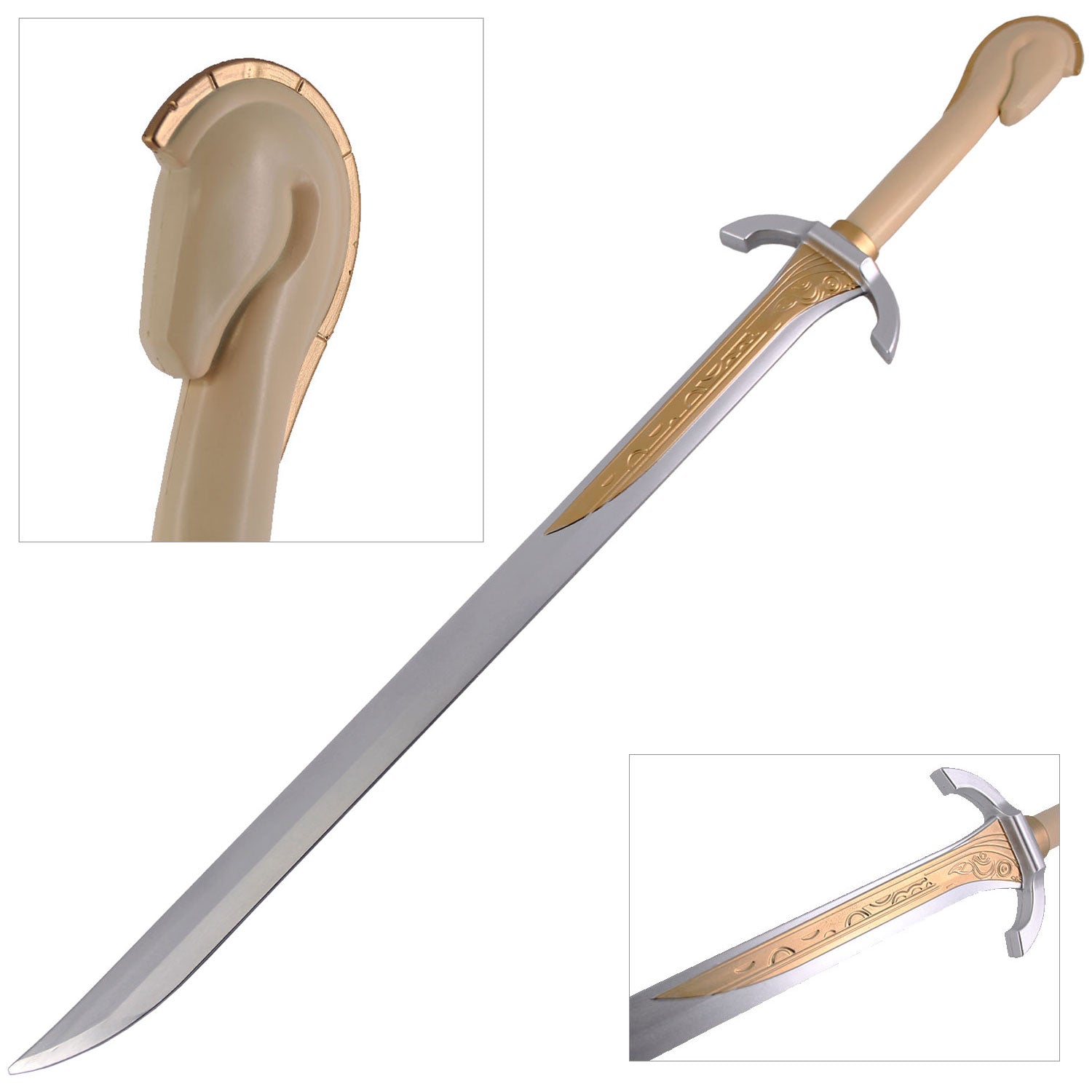 Horseman Sword High Density Foam Cosplay Prop - Tophatter's Army Products & Self Defense Collectible Weapons - Tophatter Daily Deals