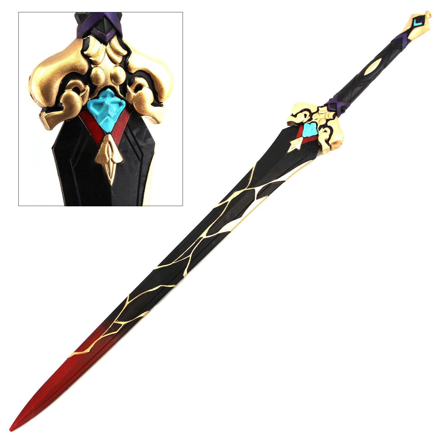 Honkai Star Rail Blade's Sword High Density Foam Cosplay Prop Collectible Weapons - Tophatter Daily Deals