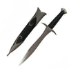11" Elven Dagger Miniature Letter Opener Fantasy Sword with Scabbard - Tophatter's Army Products & Self Defense Collectible Weapons - Tophatter Daily Deals