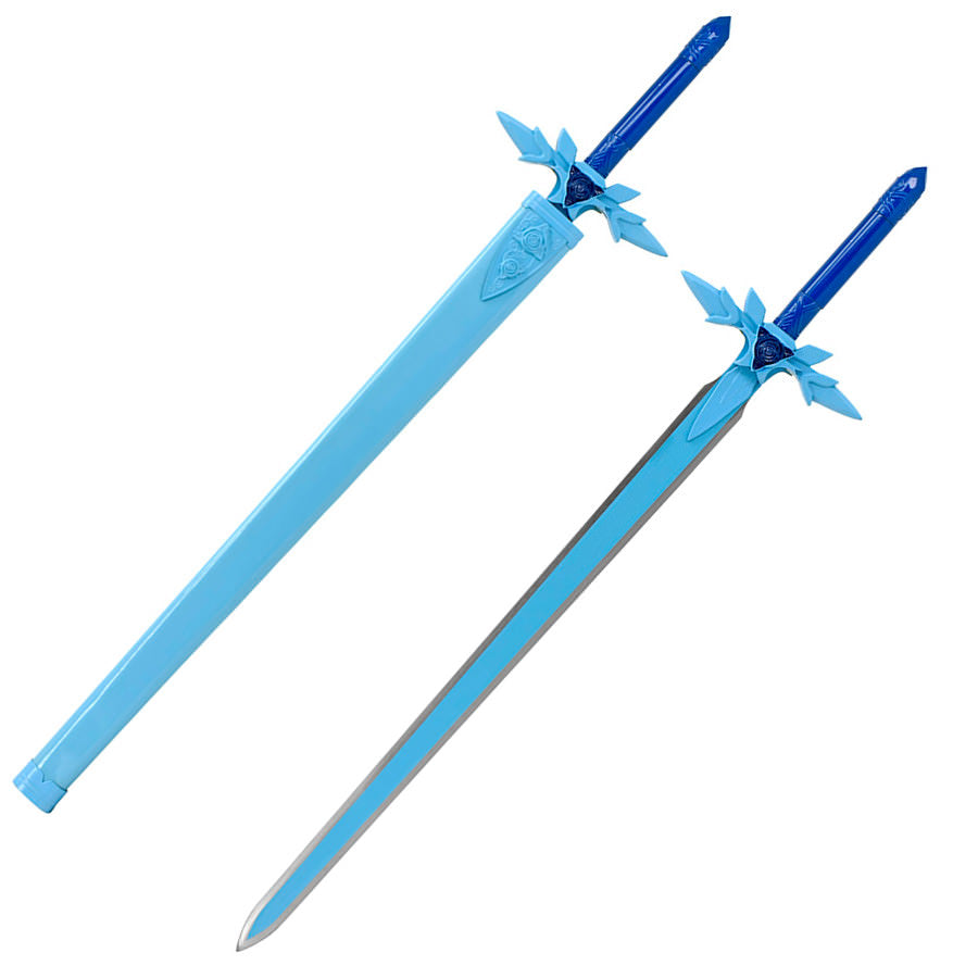 SAO Blue Rose Sword Kirito Anime High Carbon Steel Replica - TOPHATTER'S ARMORY DEALS Collectible Weapons - Tophatter Daily Deals