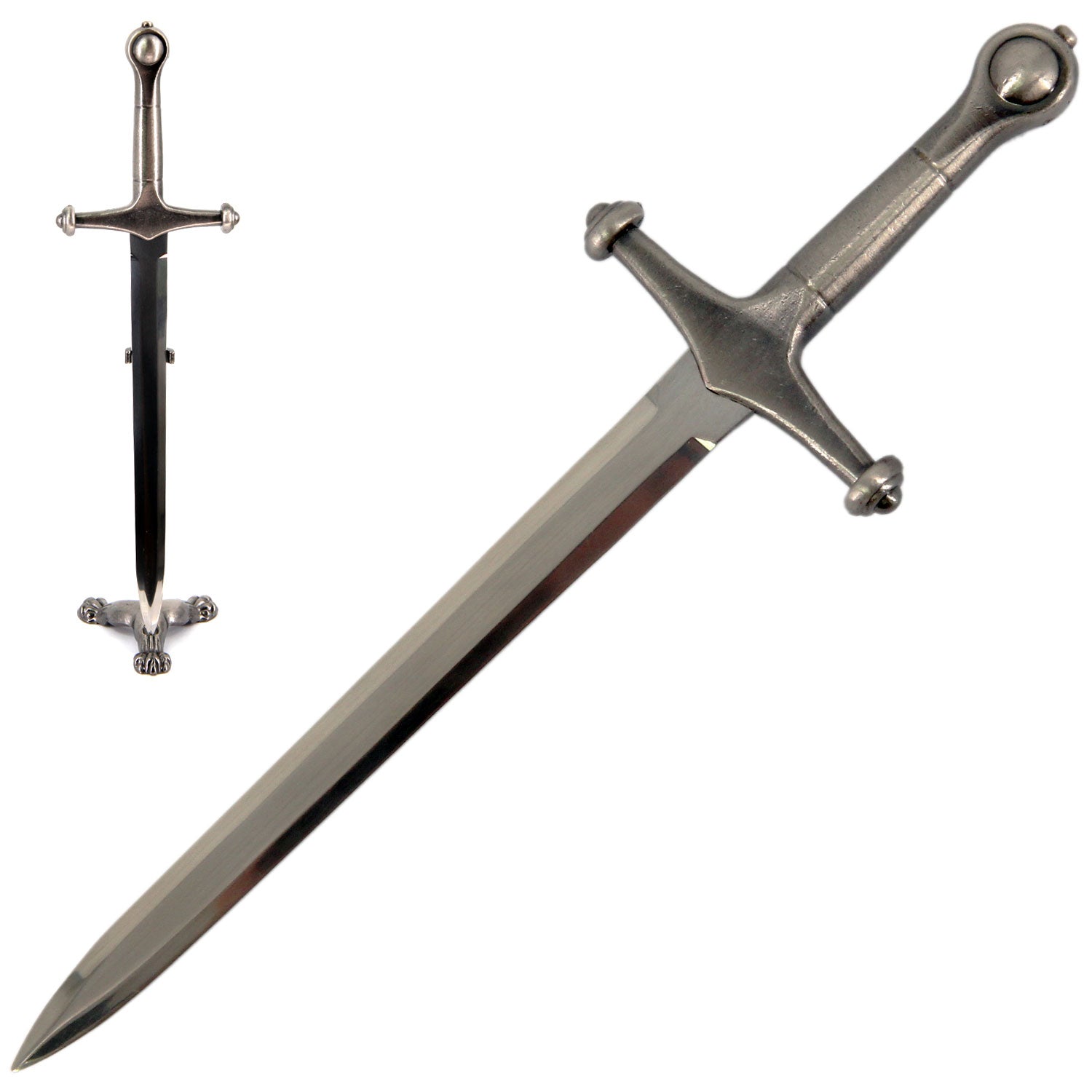 Stark Movie Replica Sword Letter Opener Knife with Stand - Tophatter's Guns'N'Weapons Store - FREE SHIPPING Collectible Weapons - Tophatter Daily Deals