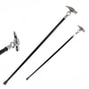 34.5 Inches Aluminum Hammer Handle Style Gentleman's Walking Stick Collectible Weapons - Tophatter Daily Deals