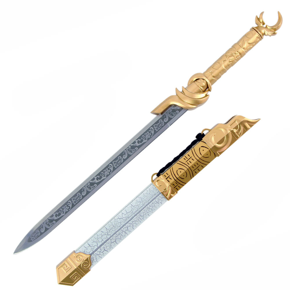 Longquan Chu Jo Preach Chinese Crescent Moon Dagger - Tophatter's Guns'N'Weapons Store Collectible Weapons - Tophatter Daily Deals