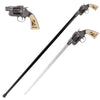 Wyatt Earp Revolver Gun Handle Sword Cane Collectible Weapons - Tophatter Daily Deals