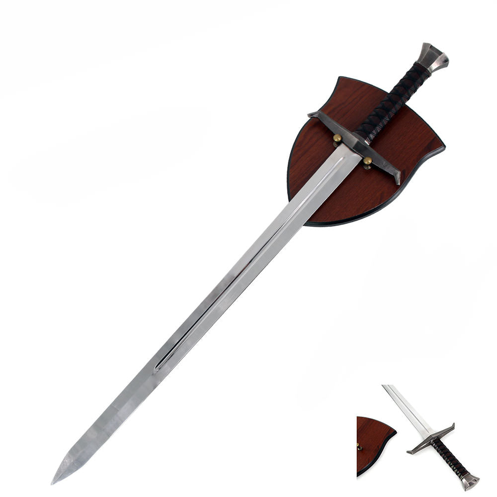 King Arthur Excalibur Legendary Sword With Display Wall Plaque - TOPHATTER'S ARMORY DEALS Collectible Weapons - Tophatter Daily Deals