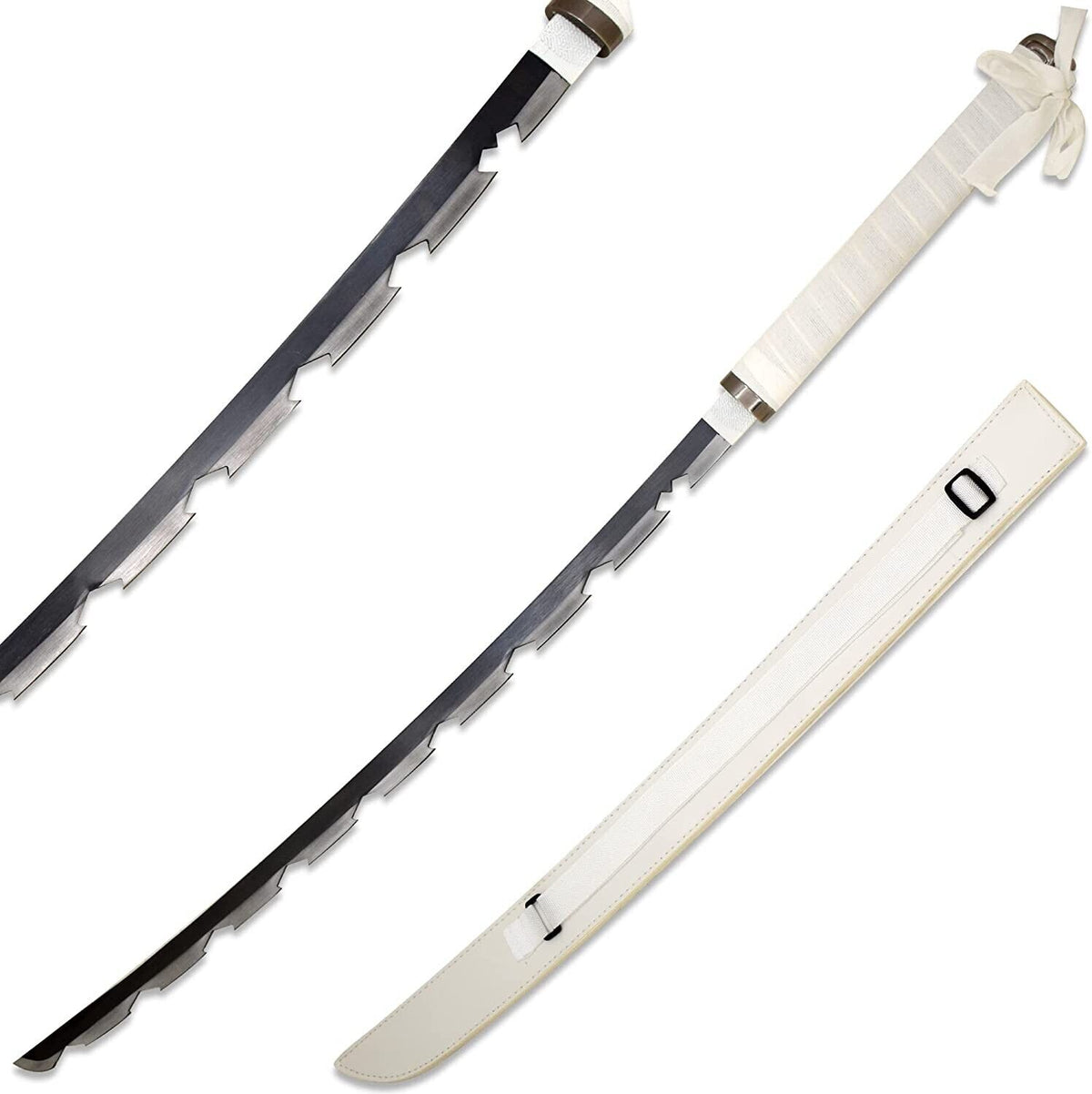 Carbon Steel Kashibira Inosuke Sword Real Metal, Katana Anime Sword - TOPHATTER'S ARMORY DEALS Collectible Weapons - Tophatter Daily Deals