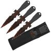 Underworld Hades Throwing Knife Set - Set of 3 Throwers with Sheath - TOPHATTER'S ARMORY DEALS Collectible Weapons - Tophatter Daily Deals