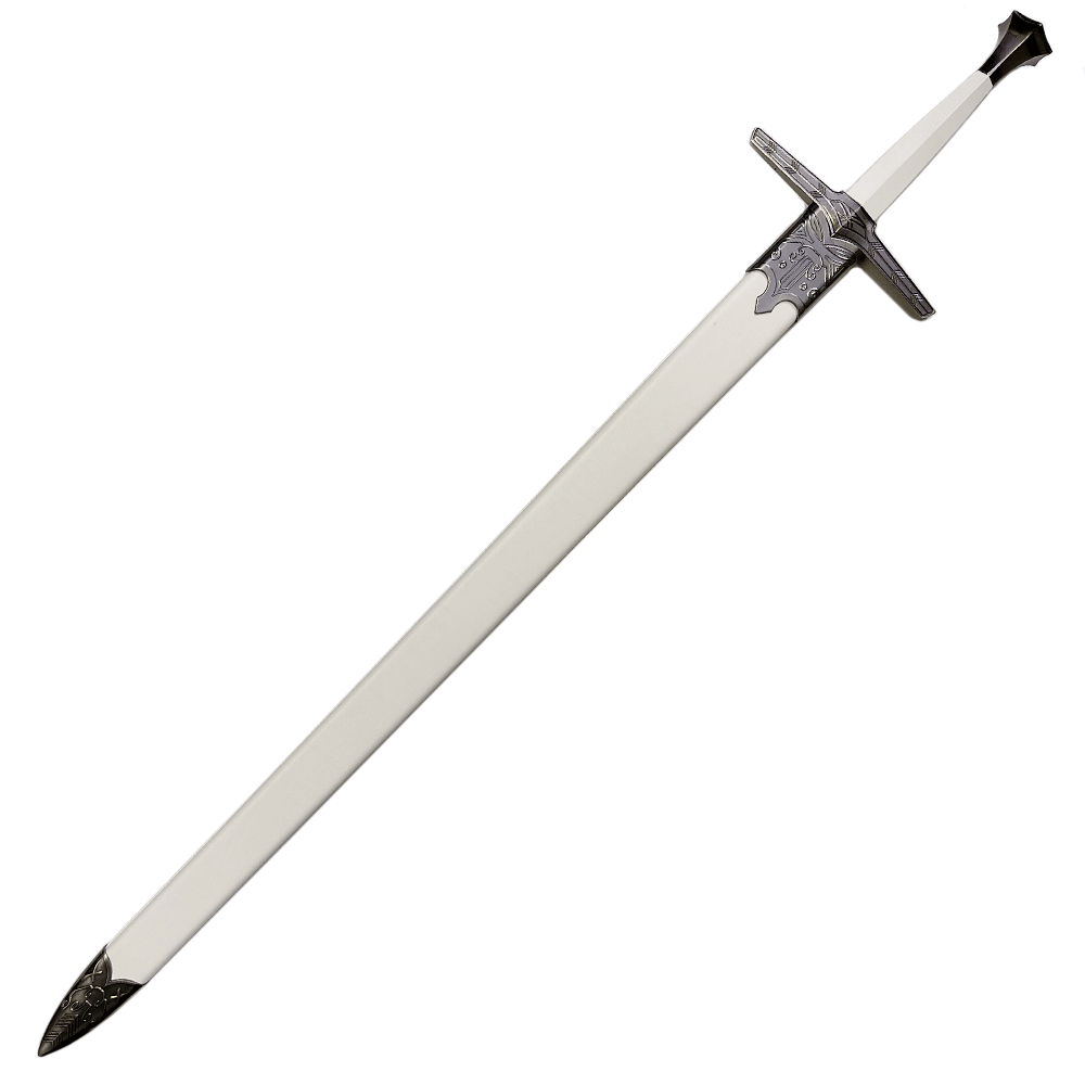 47.5" White Fantasy Sword Witch Killer Blade Movie Replica Collectible Weapons - Tophatter Daily Deals