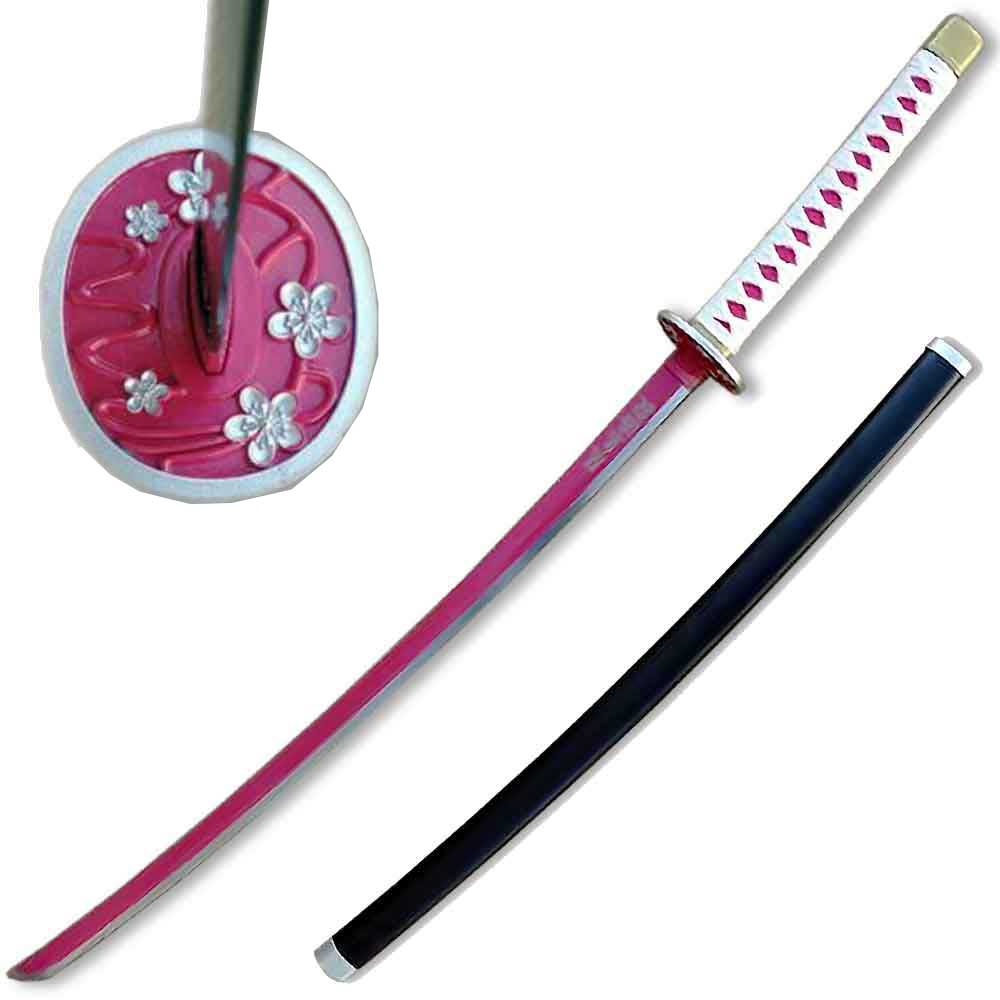 41" Steel Anime Demon Kanao Tsuyuri Sword with Scabbard - Tophatter's Army Products & Self Defense Collectible Weapons - Tophatter Daily Deals