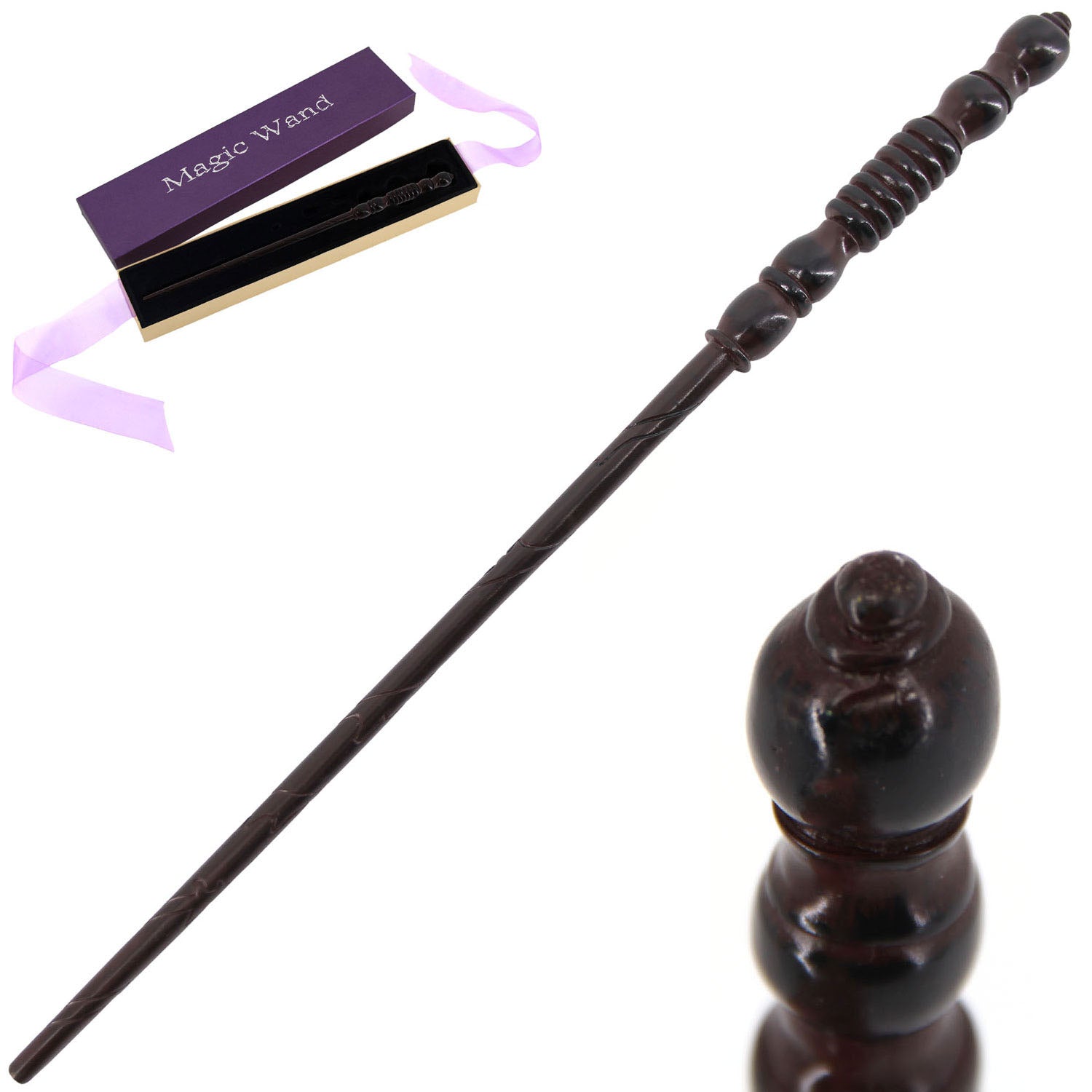Ollivander Vine Wand Cosplay Costume in Collector Display Box Collectible Weapons - Tophatter Daily Deals