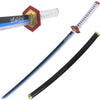40" ABS Plastic Blade Giyu Tomioka Nichirin Katana Samurai Demon Sword - TOPHATTER'S ARMORY DEALS Collectible Weapons - Tophatter Daily Deals
