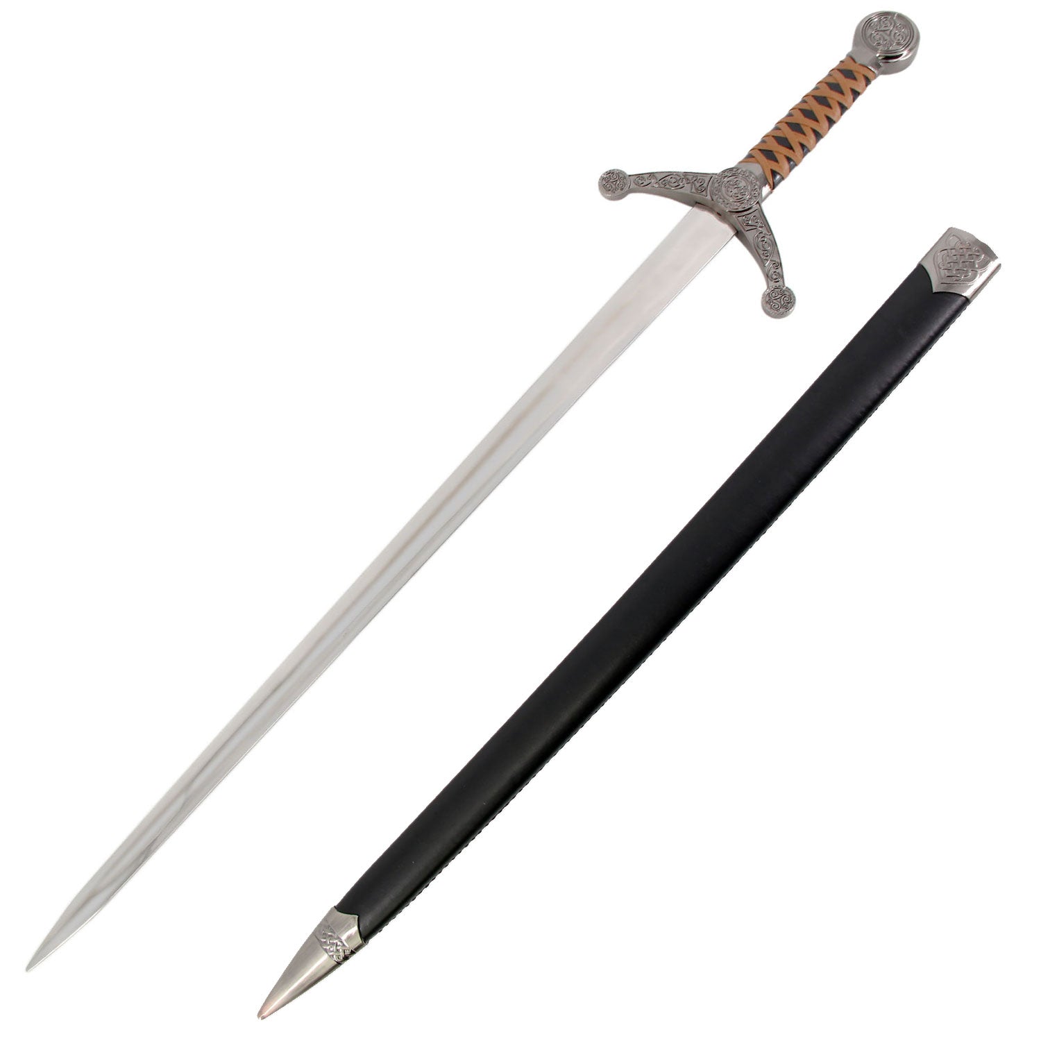 Celtic Legends Sword With Scabbard - Tophatter's Guns'N'Weapons Store Collectible Weapons - Tophatter Daily Deals