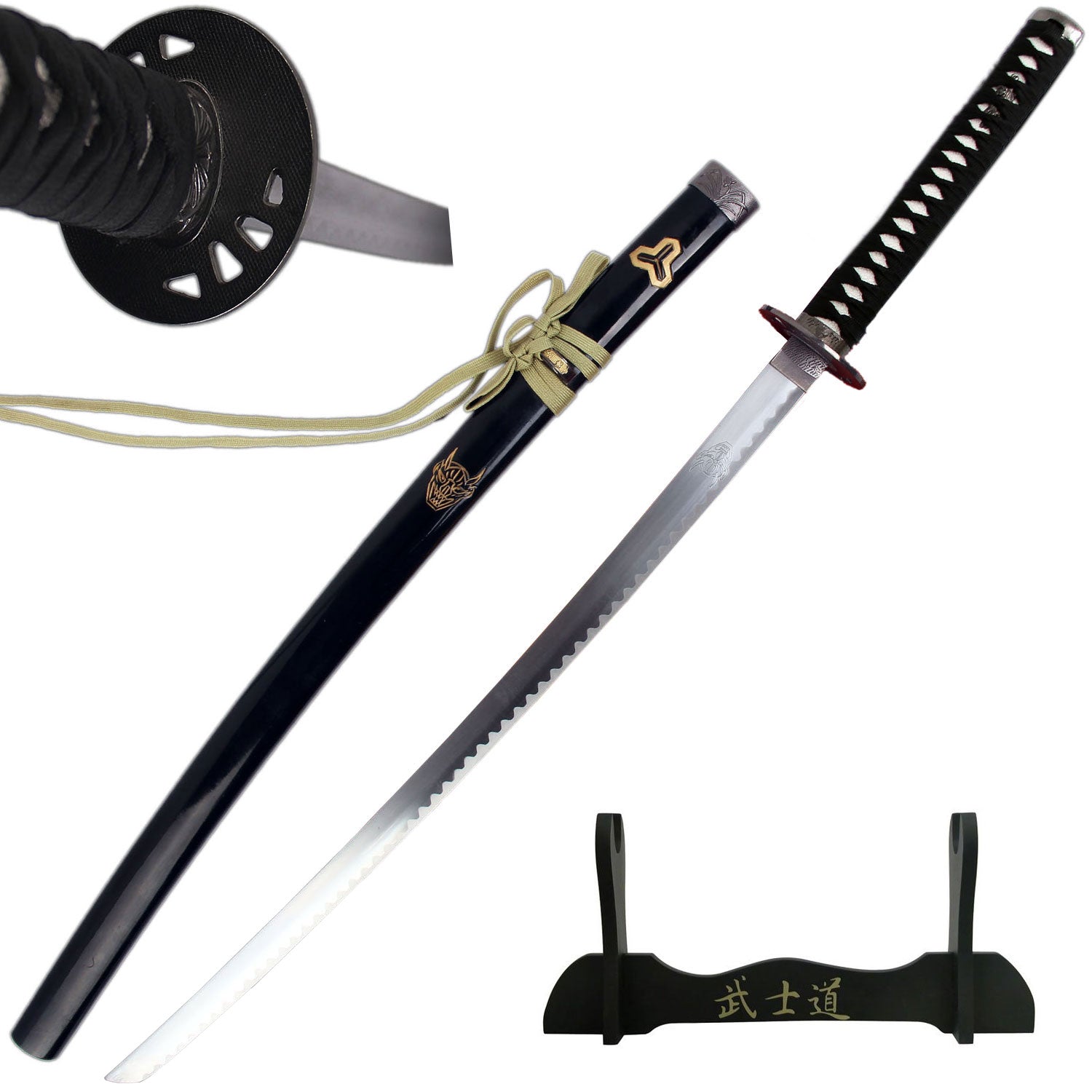 Kill Bill - Bill's Samurai Katana Sword With Stand - TOPHATTER'S ARMORY DEALS Collectible Weapons - Tophatter Daily Deals