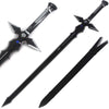 SAO Dark Repulser Sword of Kirito Steel Replica with Wooden Sheath - TOPHATTER'S ARMORY DEALS Collectible Weapons - Tophatter Daily Deals