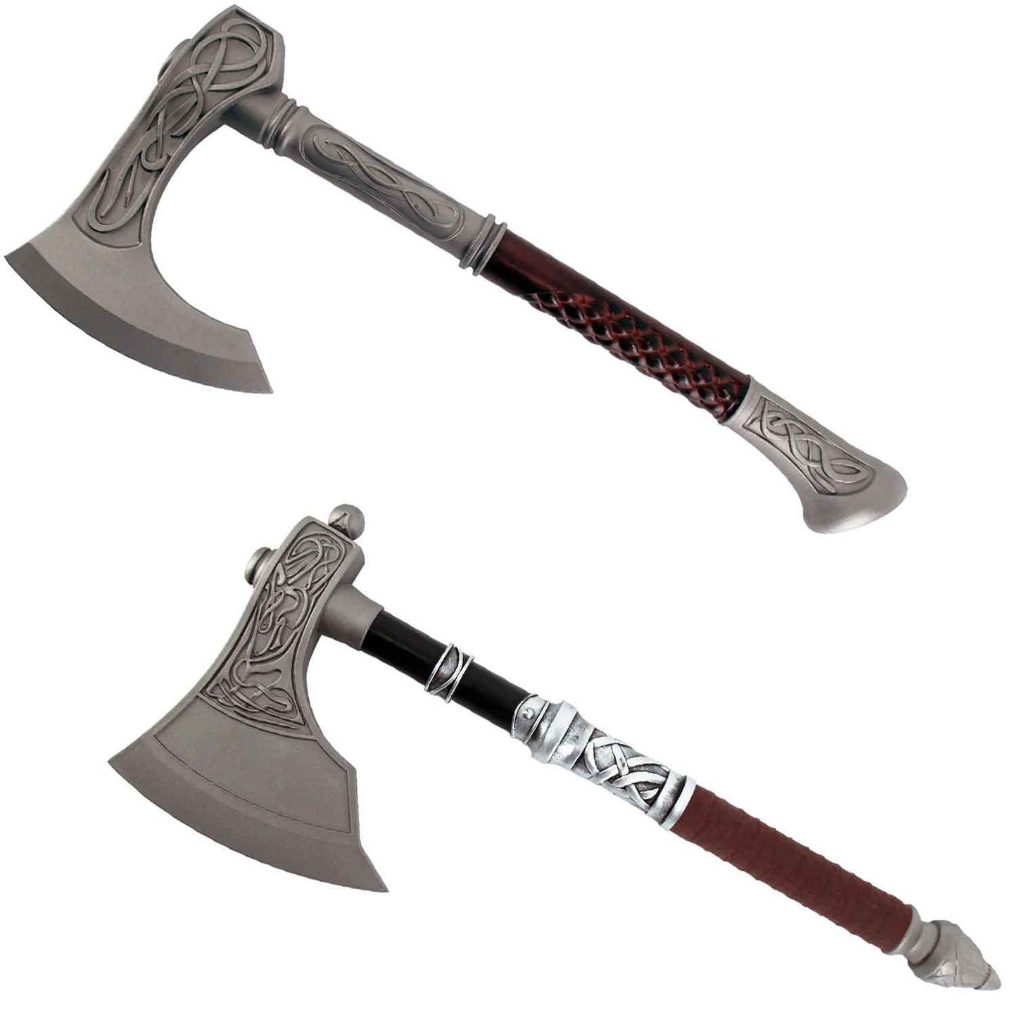 Axes of Eivor's Set Premium Quality Metal Full Size Replica - TOPHATTER'S ARMORY DEALS Collectible Weapons - Tophatter Daily Deals