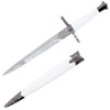 15.5 Inch Overall Silver Steel Dagger - TOPHATTER'S ARMORY DEALS Collectible Weapons - Tophatter Daily Deals