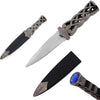 9" Medieval Scottish Highland Celtic SGIAN DUBH Knife Dagger with Scabbard - TOPHATTER'S ARMORY DEALS Collectible Weapons - Tophatter Daily Deals