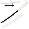 Inosuke Hashibira's Indigo-Gray Nichirin Miniature Katana - Inosuke Sword - TOPHATTER'S ARMORY DEALS Collectible Weapons - Tophatter Daily Deals