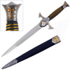 Cross and Shield Crusader Dagger - TOPHATTER'S ARMORY DEALS Collectible Weapons - Tophatter Daily Deals
