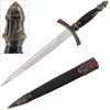 Knights Helm Crusader Dagger with Sheath - TOPHATTER'S ARMORY DEALS Collectible Weapons - Tophatter Daily Deals