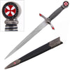 Seal Guard Templar Dagger with Sheath - TOPHATTER'S ARMORY DEALS Collectible Weapons - Tophatter Daily Deals