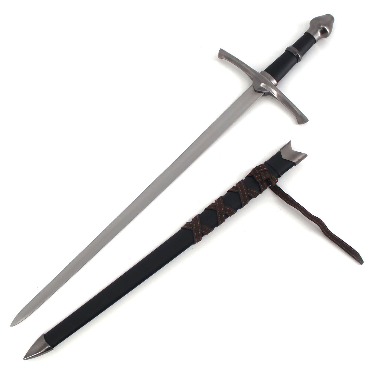 24 Inch Rangers Short Sword with Scabbard Collectible Weapons - Tophatter Daily Deals