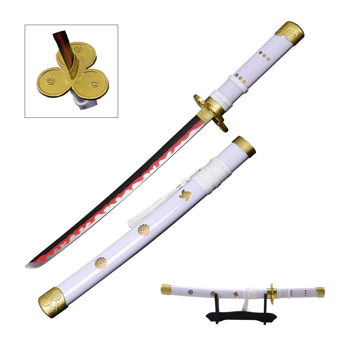 Enma Zoro Roronoa Yamo Mini Katana Collectible Weapons - Tophatter Daily Deals