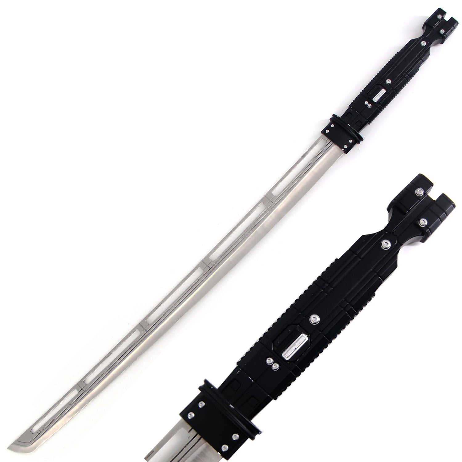 37 Inch Hawkeye Ronin Real Metal Steel Sword - TOPHATTER'S ARMORY DEALS Collectible Weapons - Tophatter Daily Deals